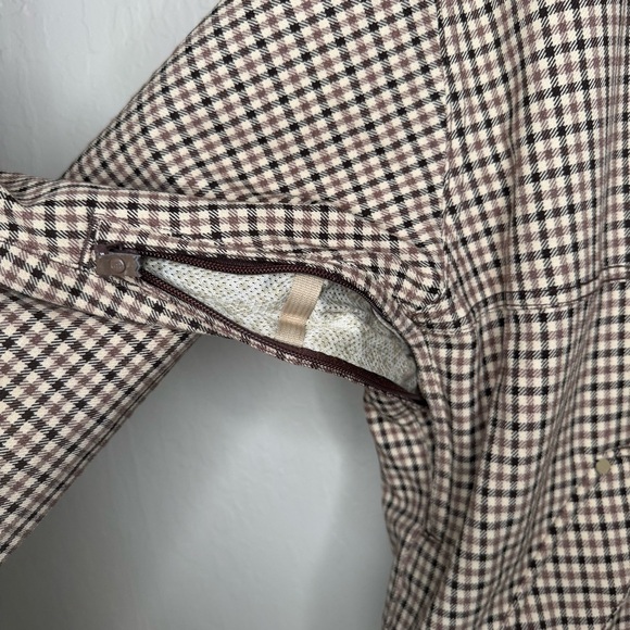 SPECIAL BLEND Men’s Checkered Snowboard Ski Jacket Waterproof Brown & Tan XS - Picture 10 of 15